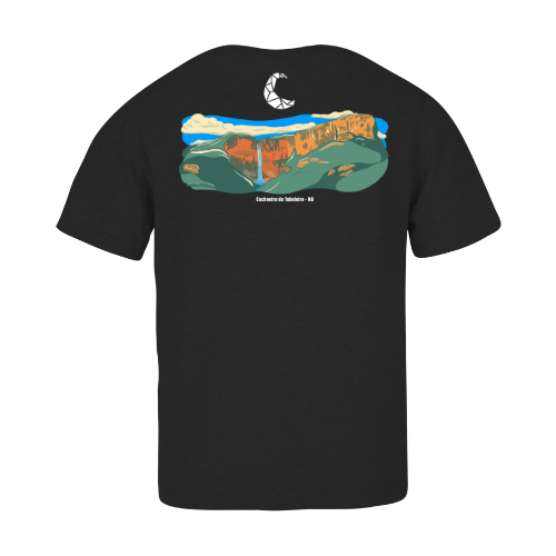 Camiseta Cachoeira do Tabuleiro - Coleção Montanhas Lunáticas